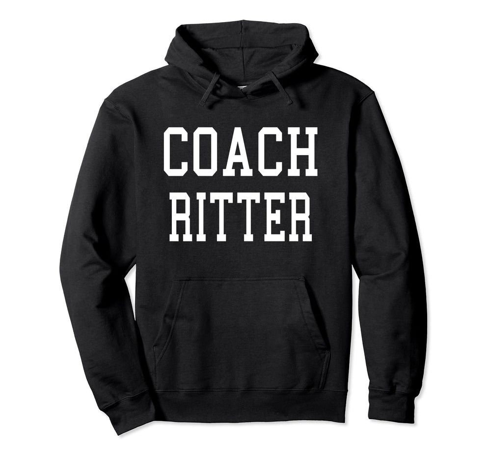 Coach Ritter Custom Football Soccer Hoodie - Custom Art Print Unisex