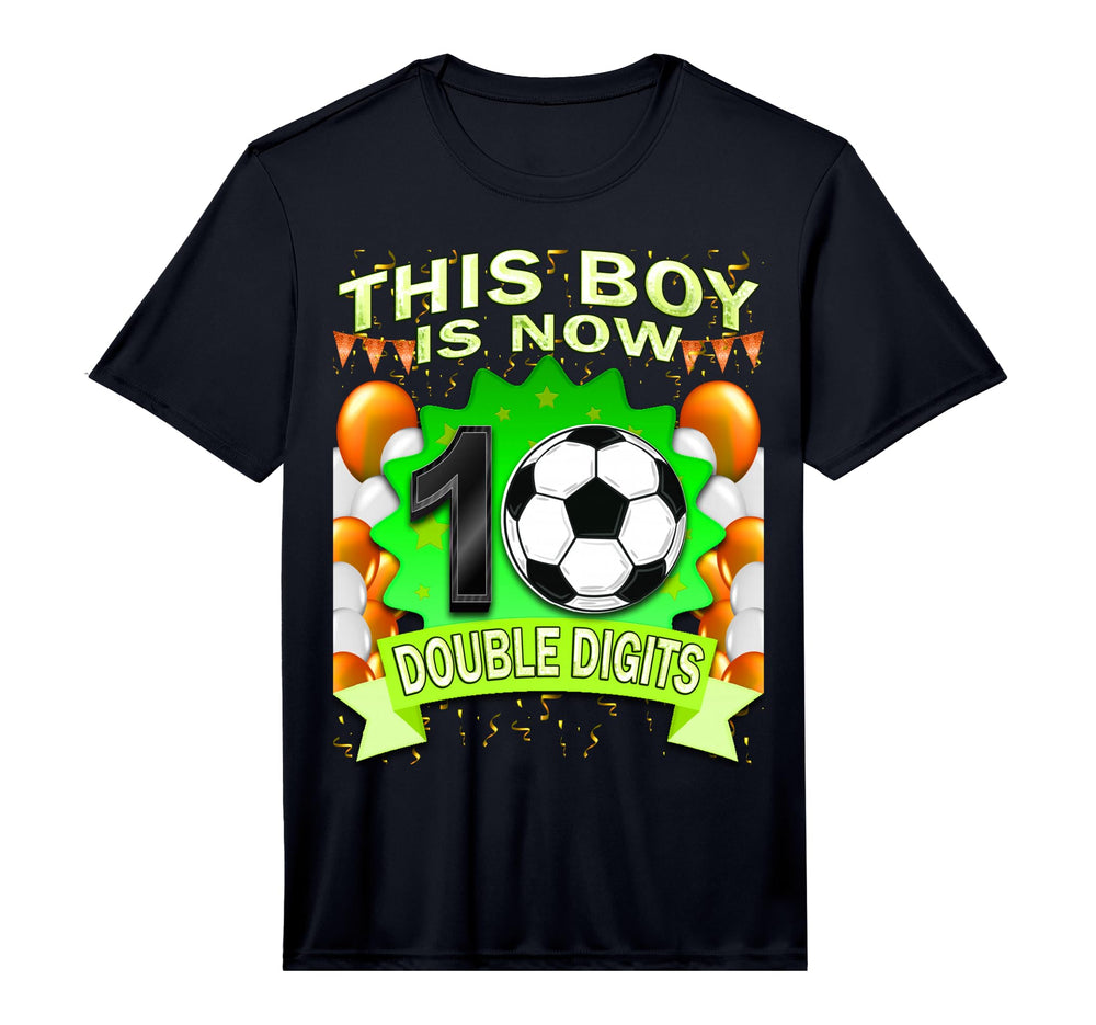 This Now 10 Double Digits Soccer T-Shirt - Casual Everyday Wear for Adults