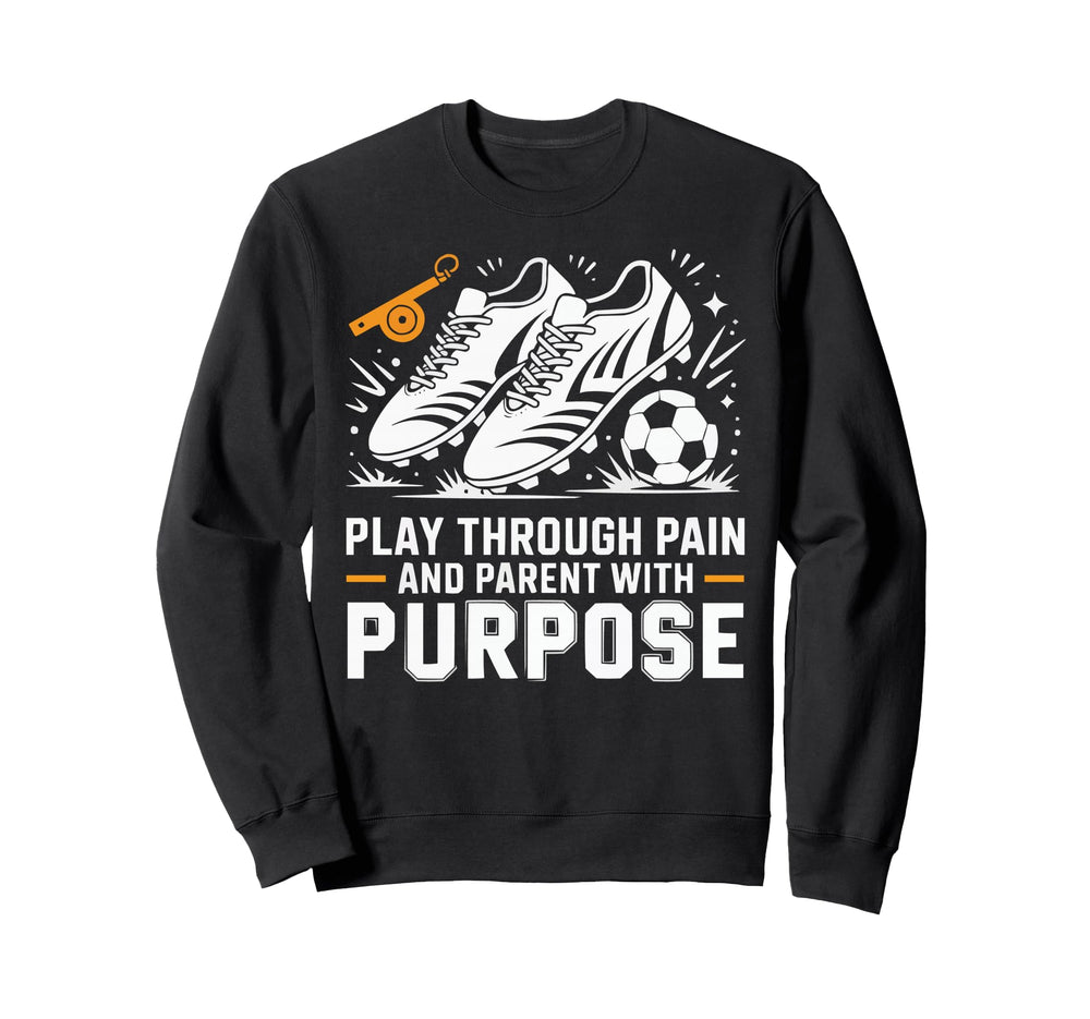 Soccer Player Soccer Dad Kick Sport Sweatshirt - Graphic Print Men Women