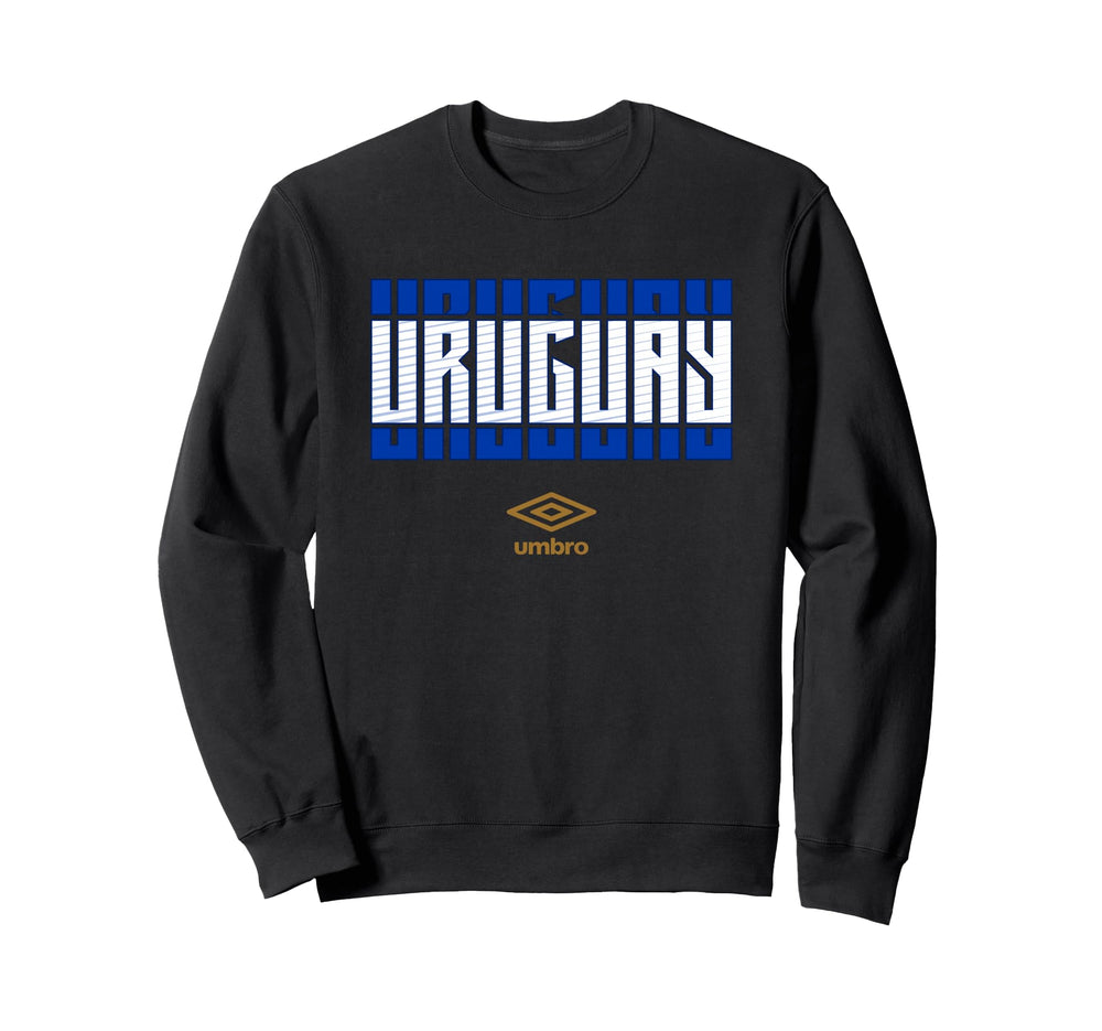Umbro International Soccer Uruguay Sweatshirt - Fun Novelty Design Unisex