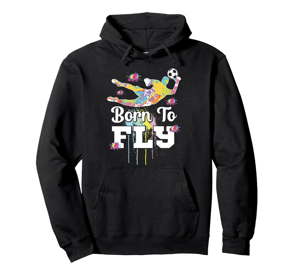 Soccer Goalie Goalkeeper Soccer Keeper Hoodie - Minimalist Print Men Women