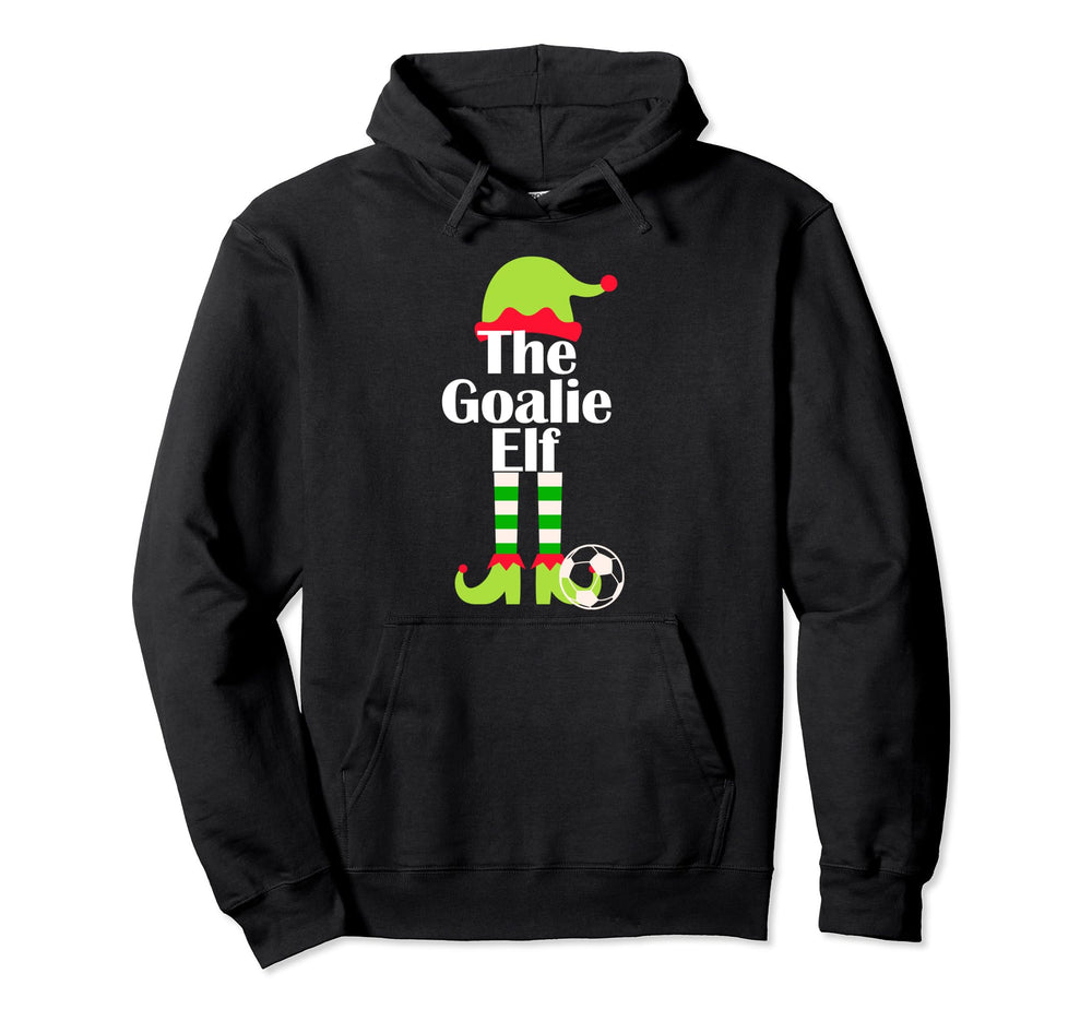 Goalie Elf Soccer Pajama Sport X Mas Hoodie - Novelty Apparel Unisex