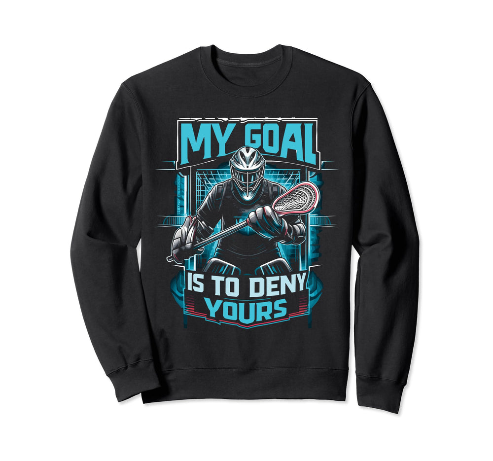 Goalkeeper Lax Goalie Lacrosse Sweatshirt - Streetwear Style for Adults