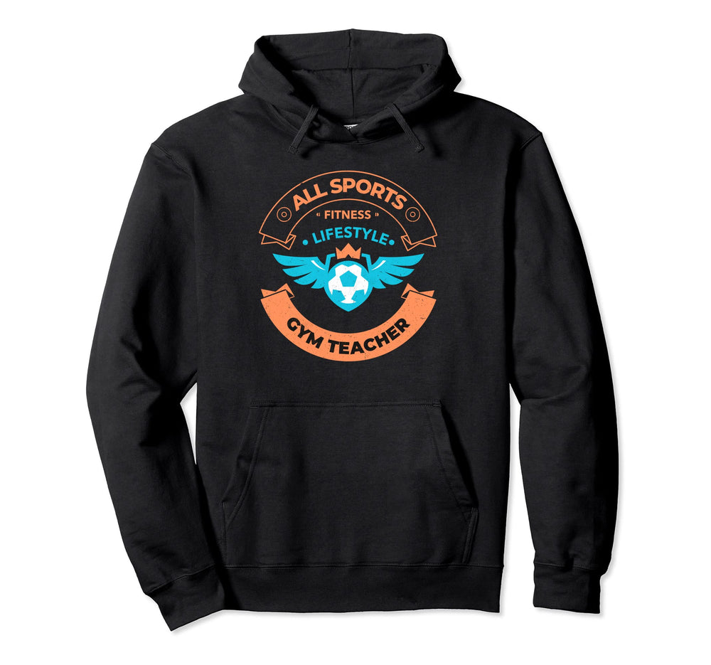 Gym Teacher Shirts Soccer Coach Hoodie - Streetwear Style for Adults