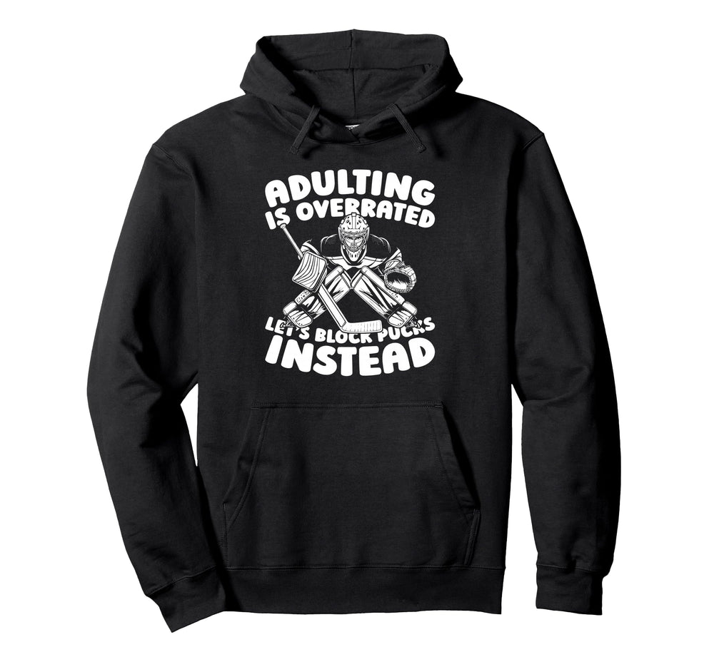 Hockey Goalkeeper Ice Hockey Goalie Hoodie - Casual Everyday Wear Unisex