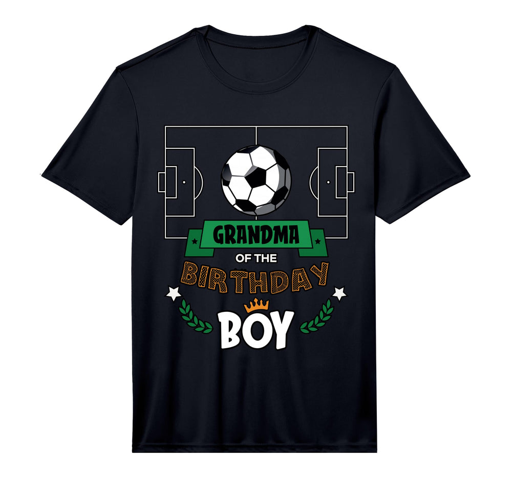 Grandma Birthday Soccer Theme Matching T-Shirt - Trendy Graphic Unisex