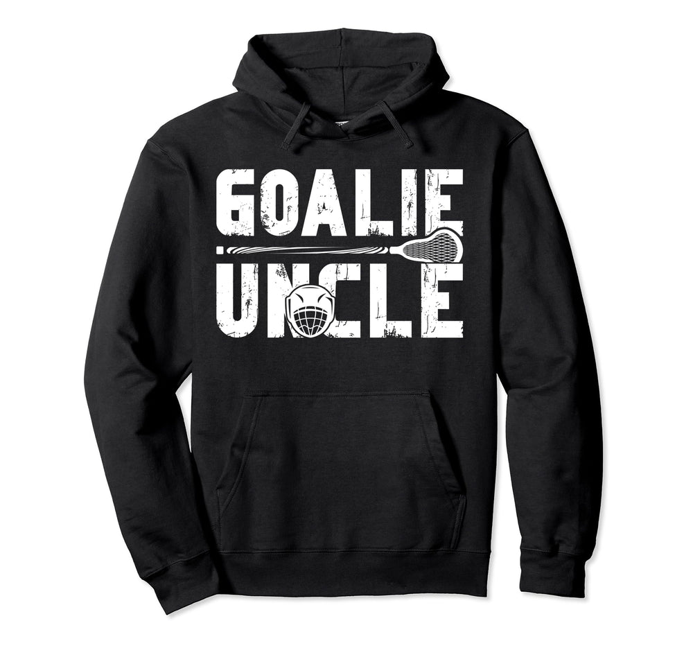 Lacrosse Goalie Uncle Lacrosse Hoodie - Aesthetic Graphic for Adults