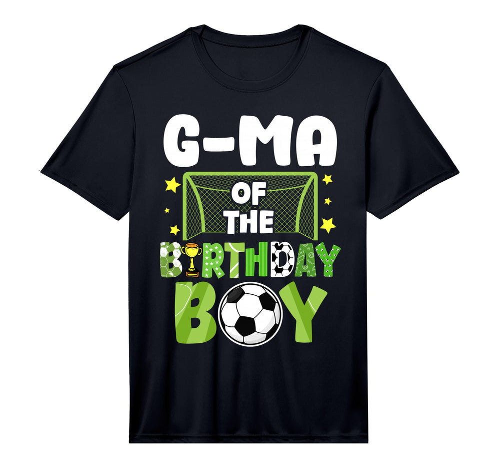 Mens Soccer G Ma Birthday Party Soccer T-Shirt - Fun Novelty Design Unisex