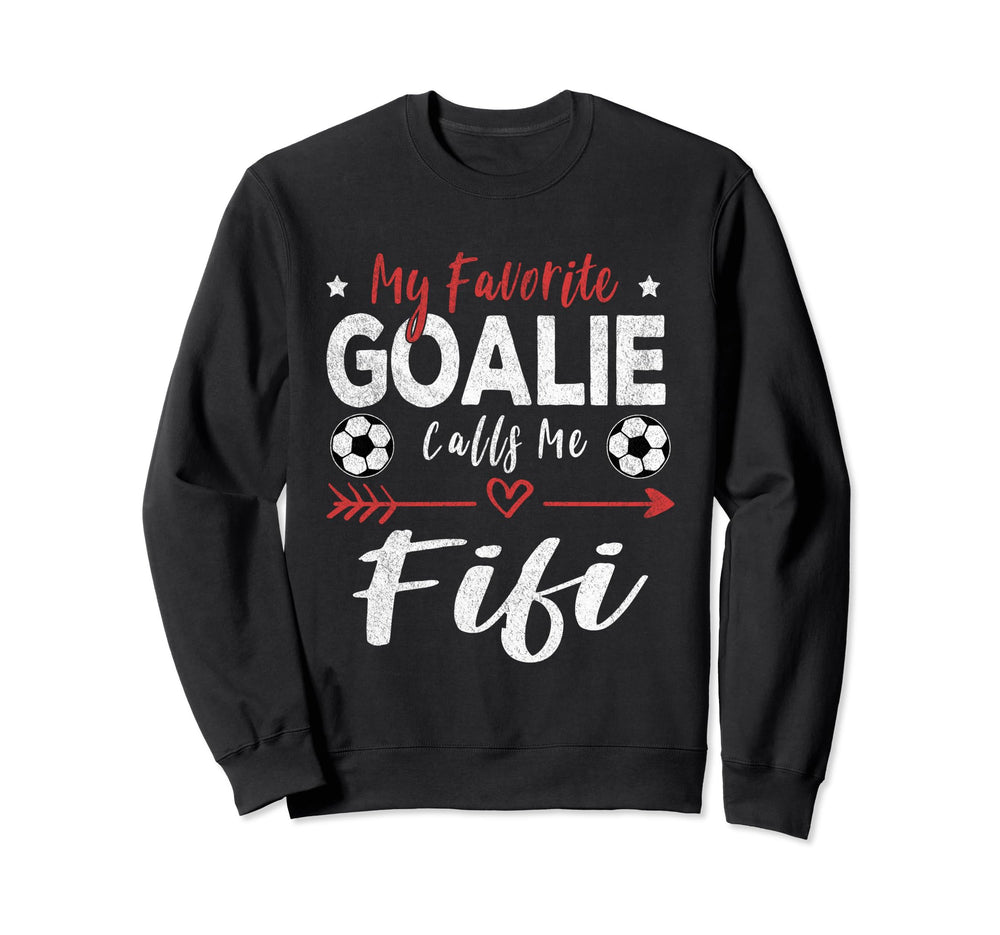 Funny Soccer Goalie Goalkeeper Mom Hoodie - Minimalist Print Men Women