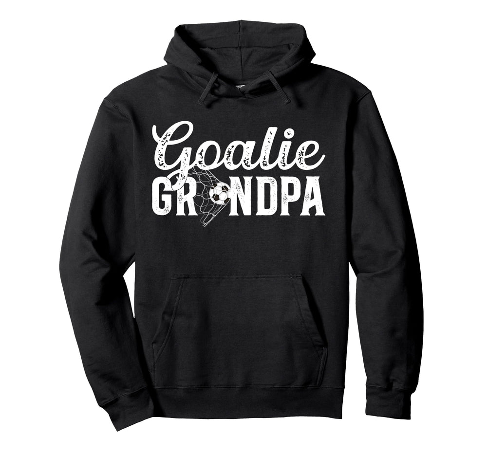 Soccer Goalie Grandpa Soccer Keeper Hoodie - Graphic Print Men Women