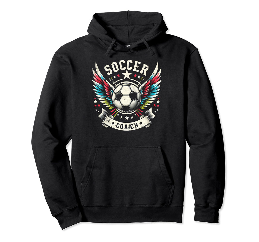Soccer Coach Training Coaching Hoodie - Aesthetic Graphic for Adults