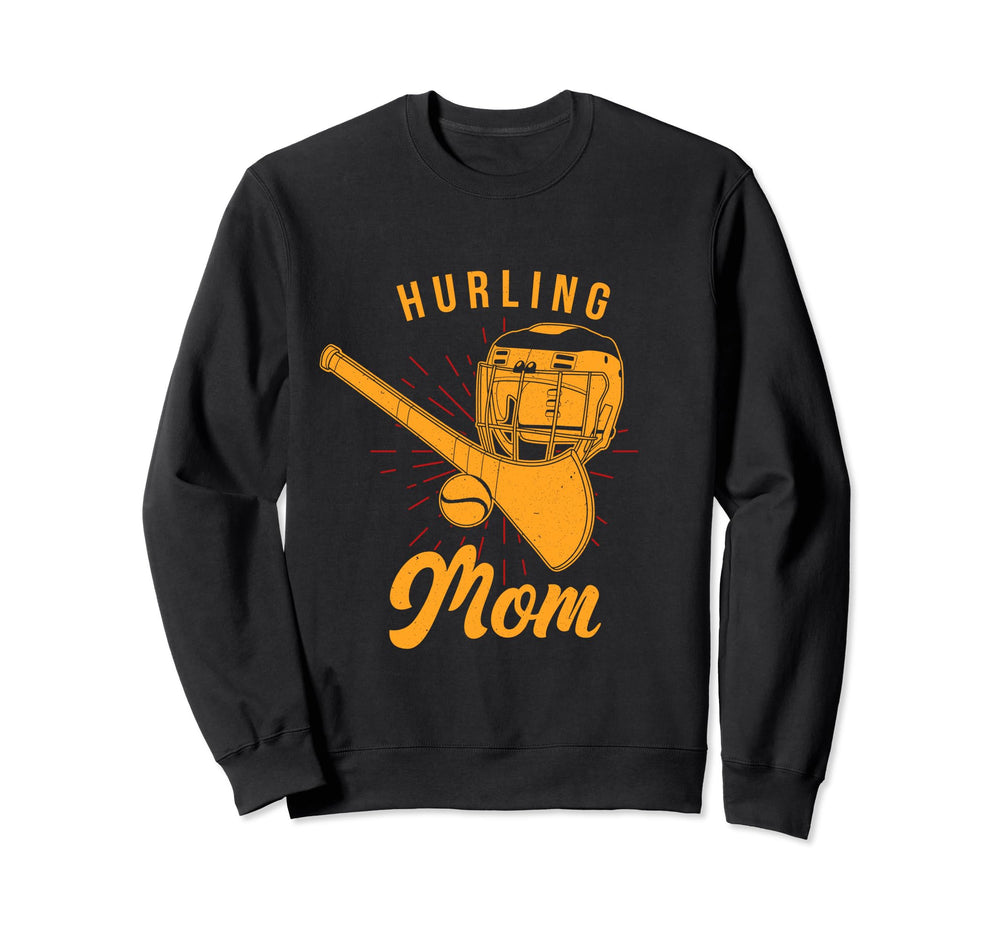 Hurling Helmet Athletic Goalkeeper Sweatshirt - Trendy Graphic Unisex