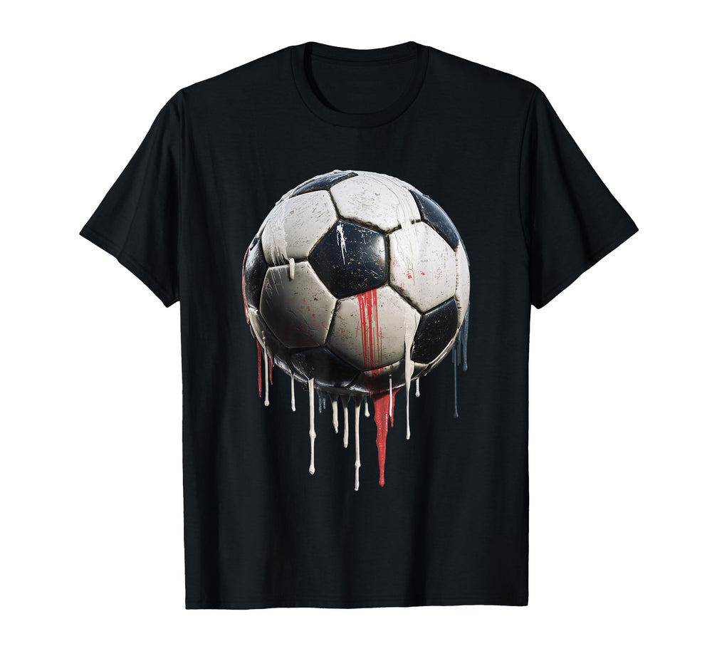 Soccer Ball Football Player And Fan T-Shirt - Aesthetic Graphic Men Women