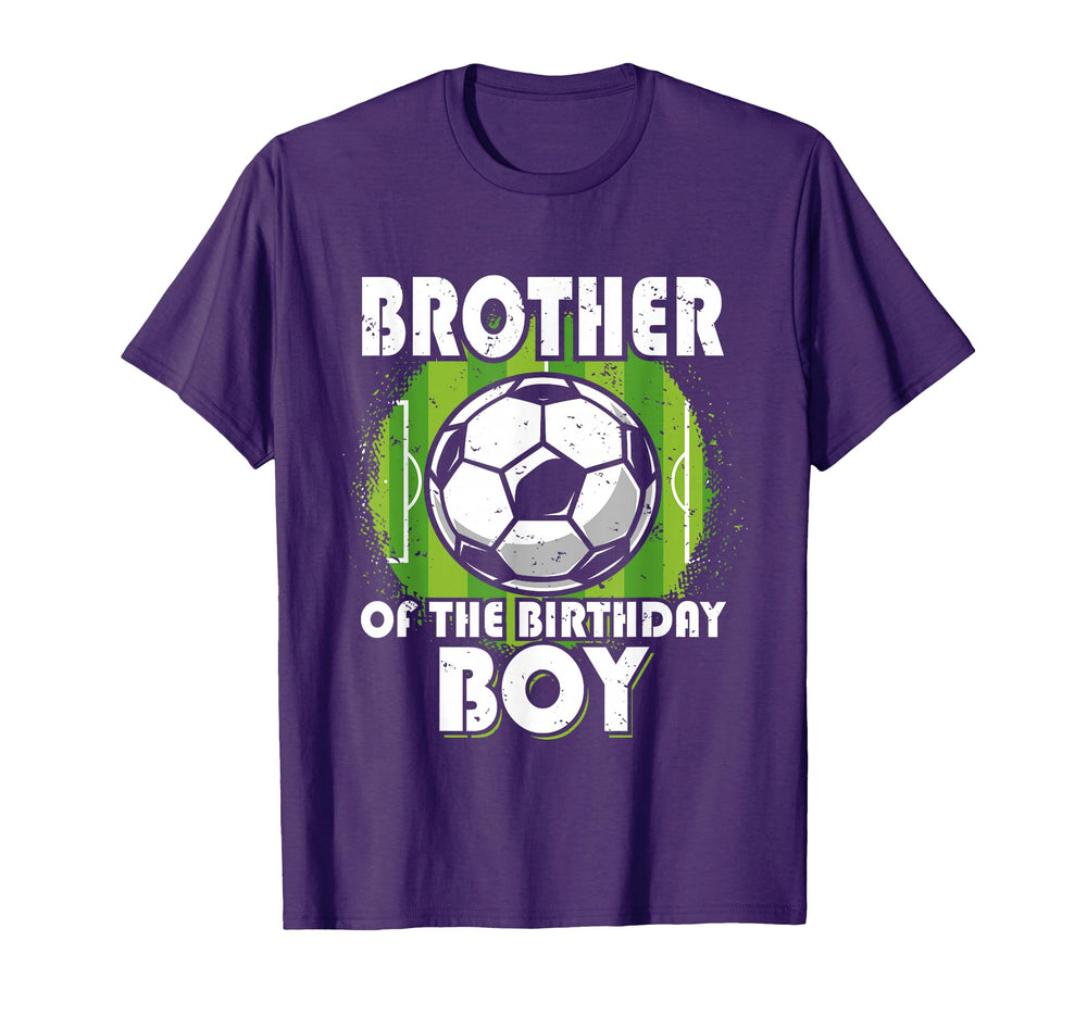 Brother Birthday Soccer Player T-Shirt - Streetwear Style for Adults