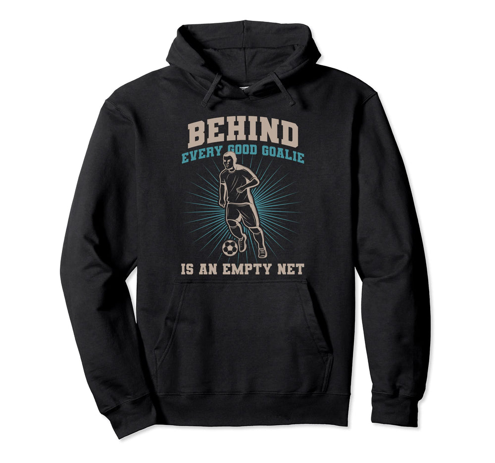 Soccer Goalie Player Fan Coach Outfit Hoodie - Minimalist Print Unisex