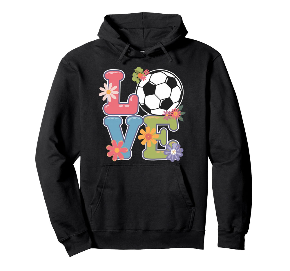Soccer Art Teen Goalie Soccer Player Hoodie - Unique Graphic Men Women