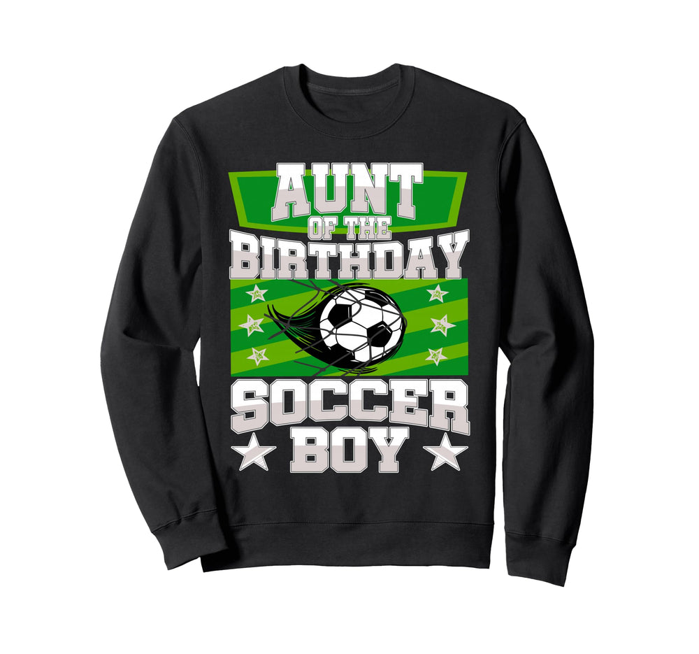 Aunt Birthday Matches Family Football Sweatshirt - Trendy Graphic Men Women