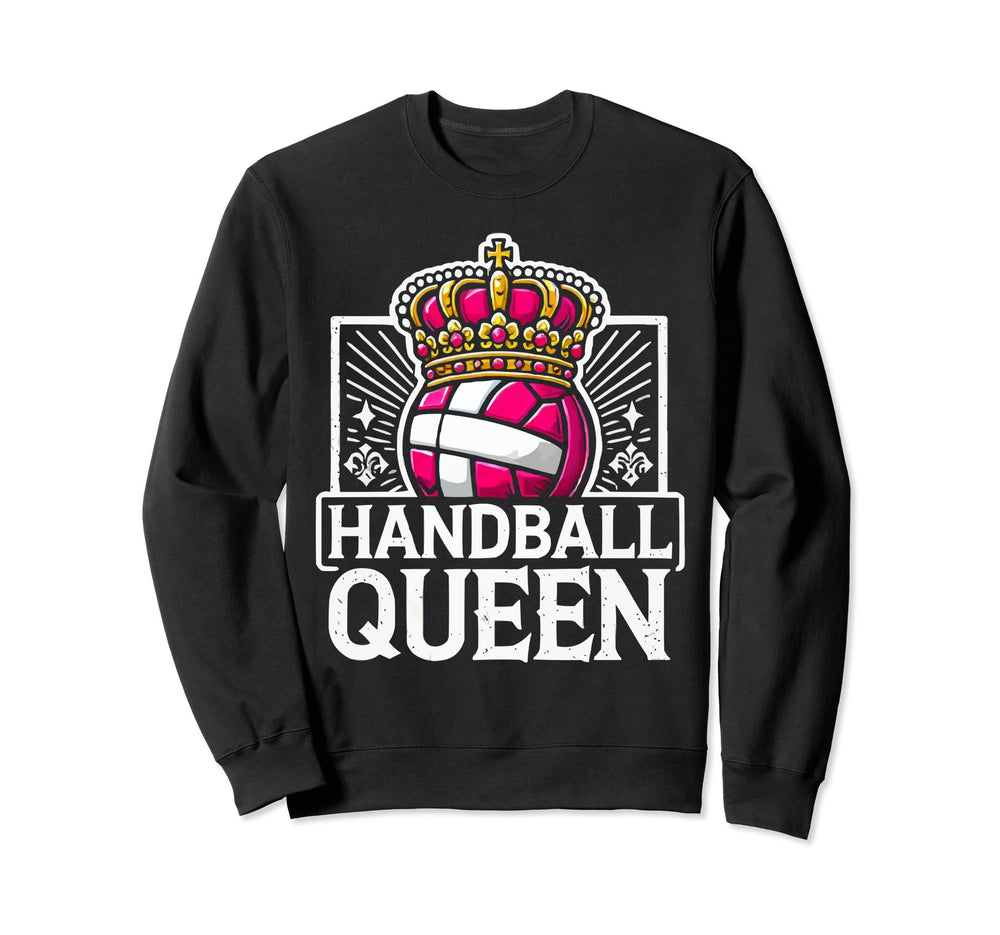 I Love Handball Player Sports Goalkeeper Sweatshirt - Graphic Print Unisex