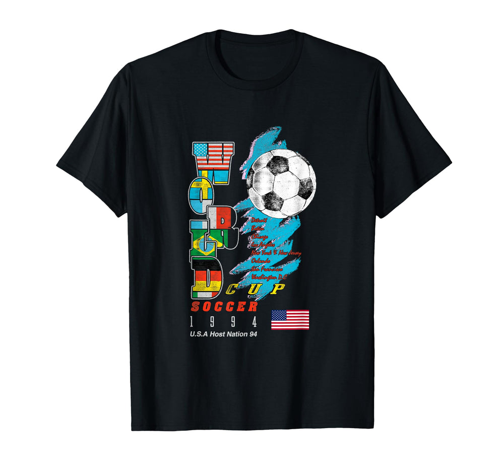 World Cup Football Tournament 1994 Usa T-Shirt - Streetwear Style Men Women