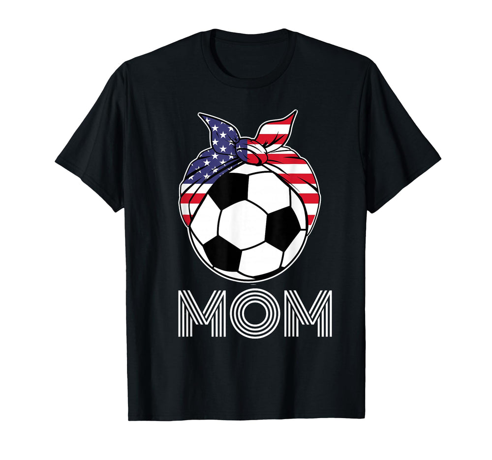 Soccer Ball Bandana Hair Tie Sports T-Shirt - Novelty Apparel Unisex