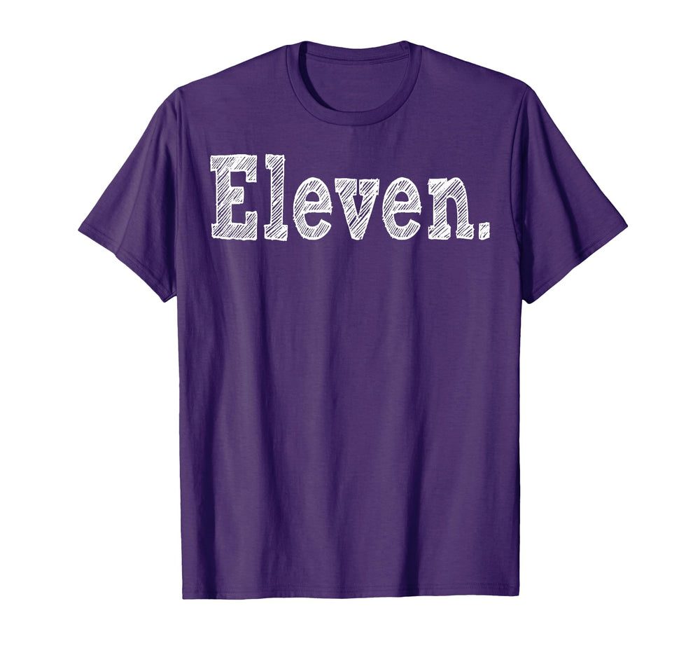 11Th Birthday Or 11 Years Old Turning T-Shirt - Unique Graphic for Adults