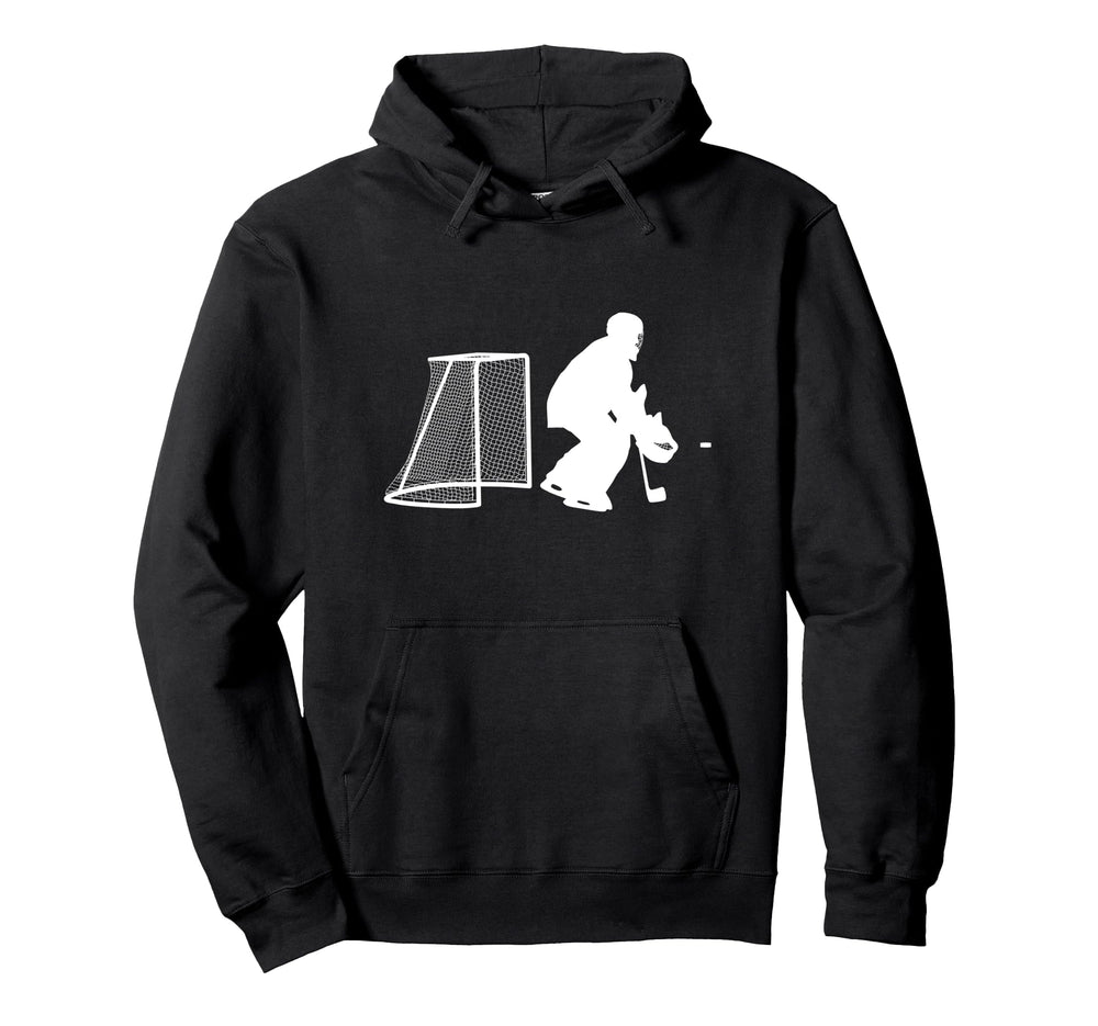 Ice Hockey Player Goalkeeper Ice Hockey Hoodie - Unique Graphic Unisex