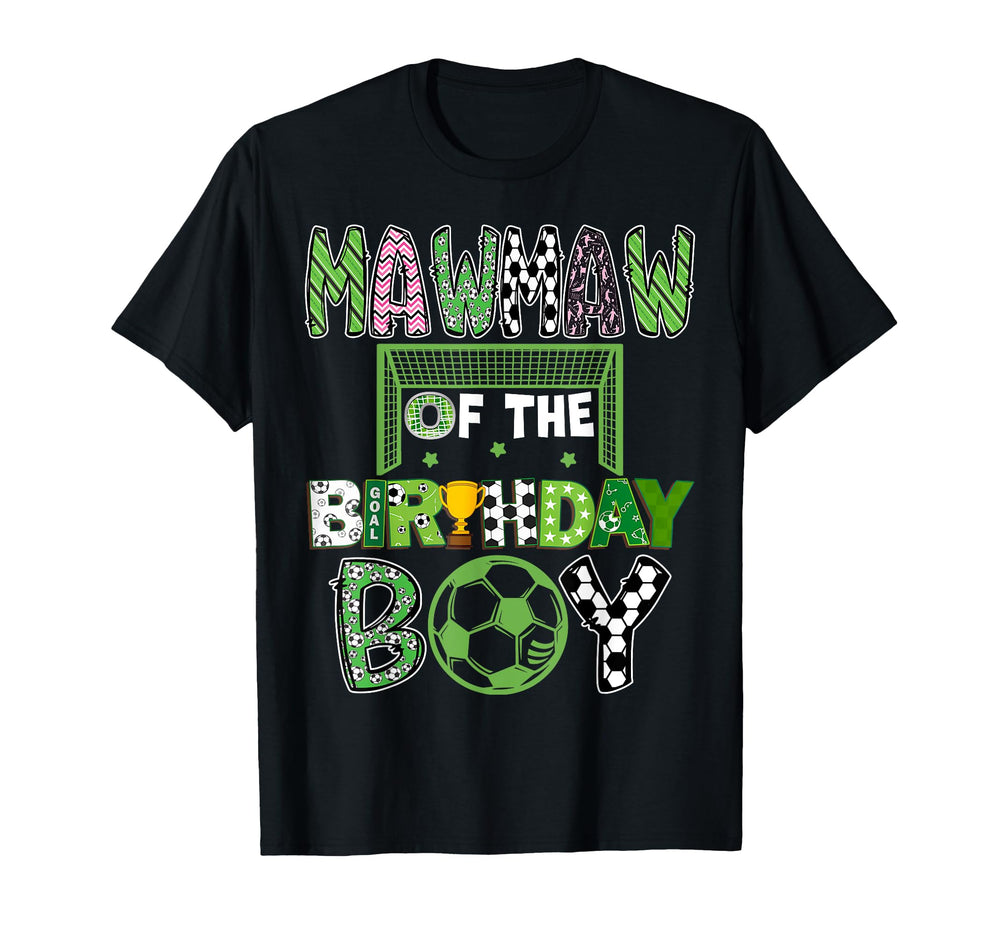 Mawmaw Birthday Soccer Player T-Shirt - Aesthetic Graphic for Adults