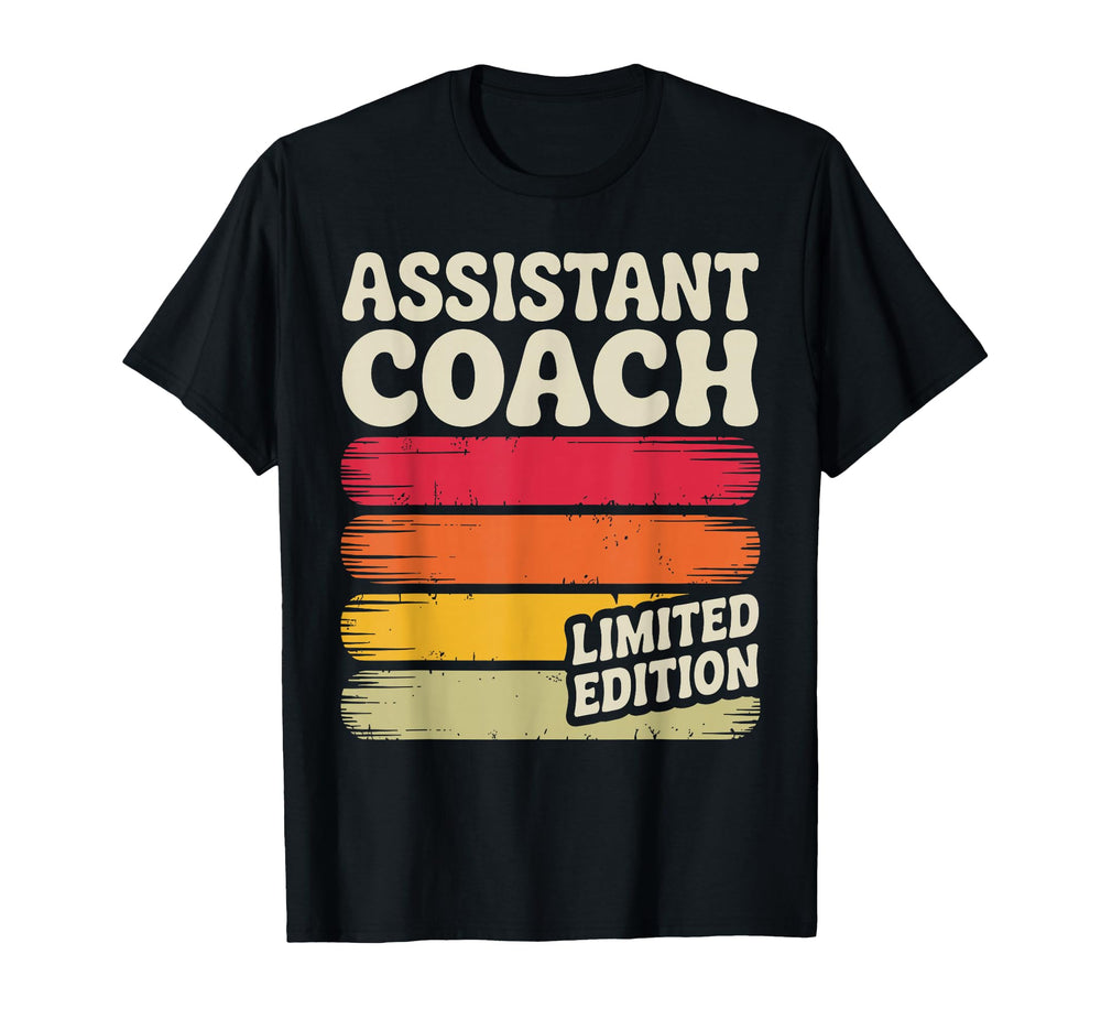 Assistant Coach Sports Assistant Coach T-Shirt - Minimalist Print Men Women
