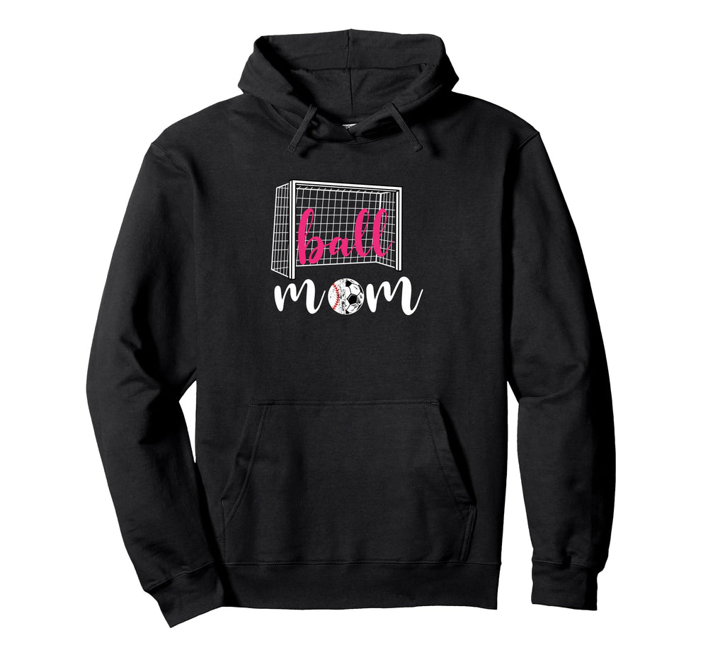 Soccer Mom Ball Football Game Day Hoodie - Casual Everyday Wear Men Women