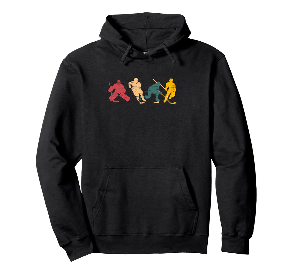 Ice Hockey Player Goalkeeper Skater Hoodie - Aesthetic Graphic Men Women