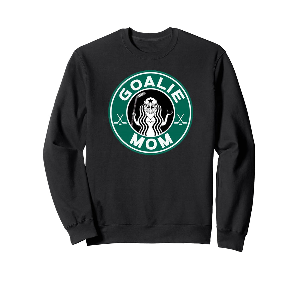 Hockey Goalie Mom Mother Goalkeeper Team Sweatshirt - Graphic Print Unisex