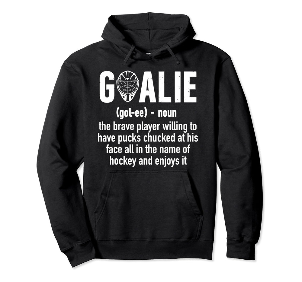 Ice Hockey Goalie Ice Hockey Hoodie - Custom Art Print Men Women