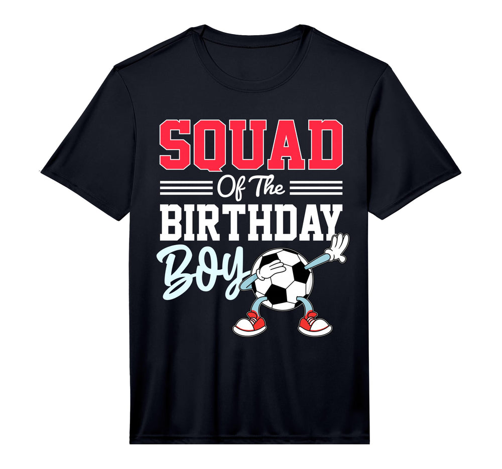Squad Birthday Soccer Friends Party T-Shirt - Novelty Apparel Men Women