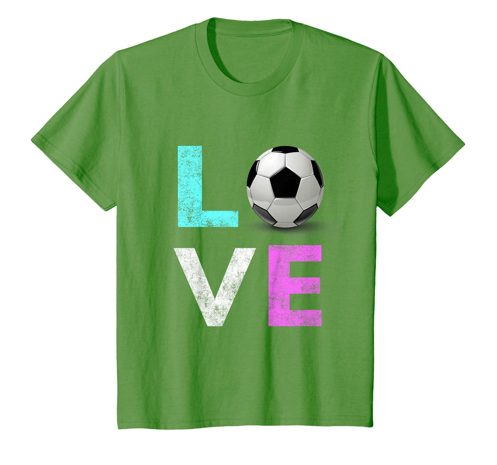 Love Soccer Best Fun Birthday Gift T-Shirt - Novelty Apparel Men Women