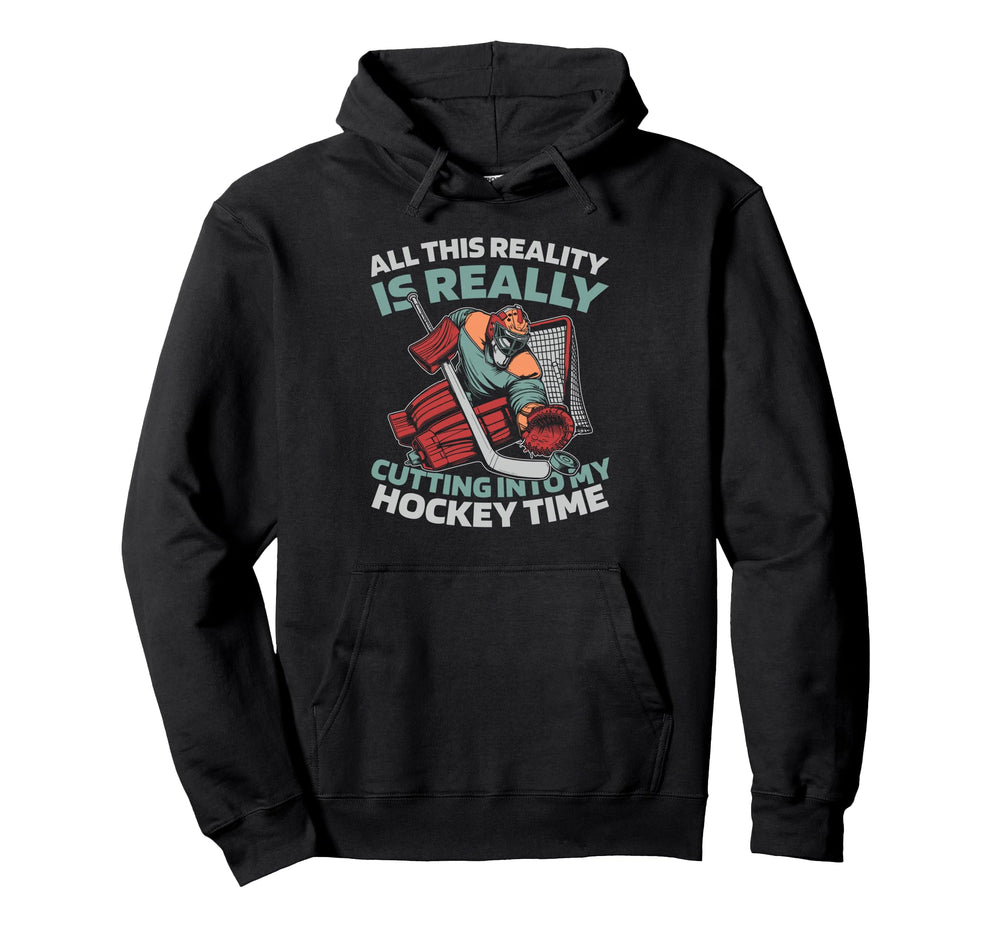 Hockey Goalkeeper Ice Hockey Goalie Hoodie - Unique Graphic for Adults