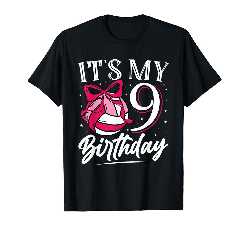 Its My Nine 9Th Birthday T-Shirt - Casual Everyday Wear Men Women