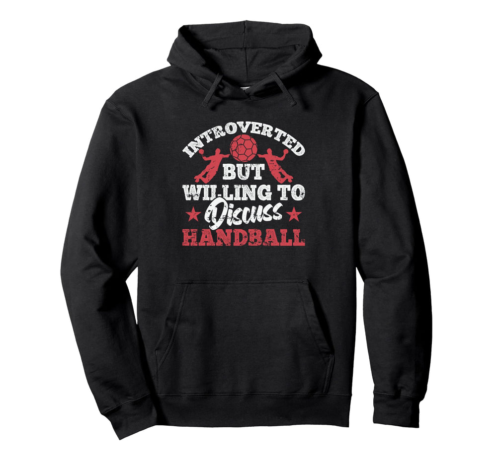 Introverted But Willing To Discuss Hoodie - Fun Novelty Design Men Women