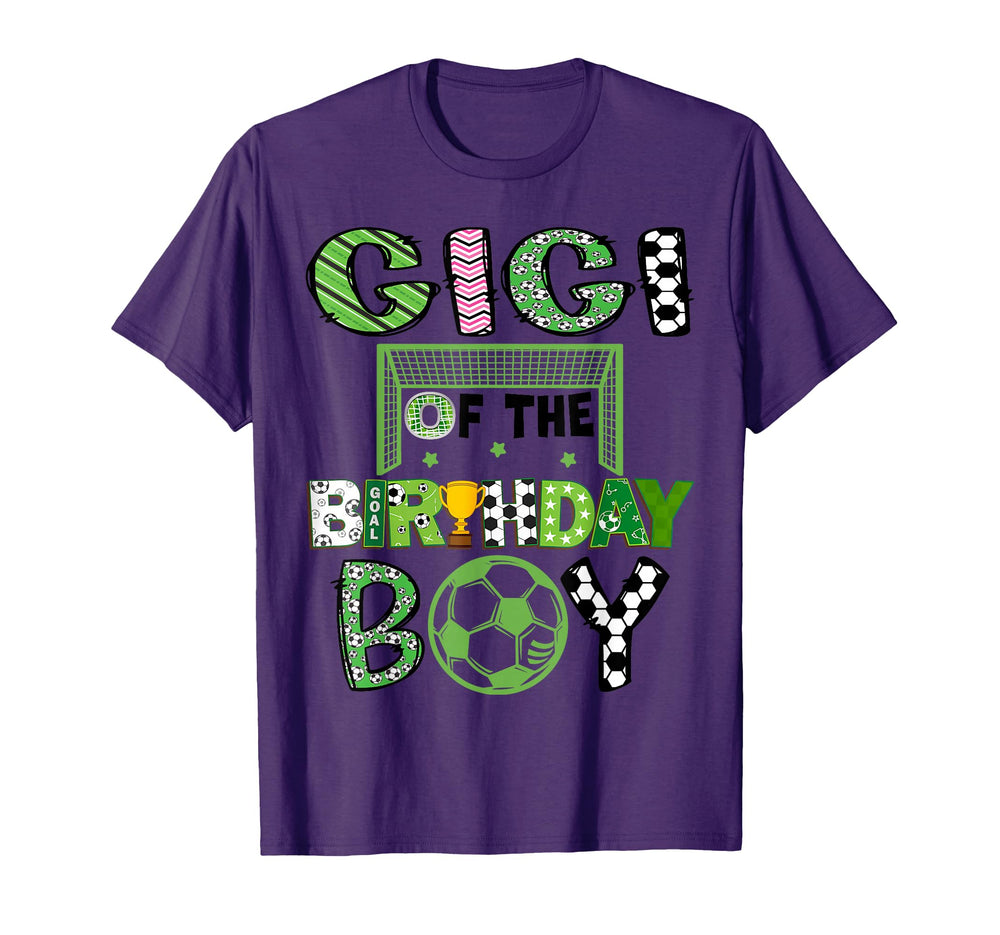 Gigi Birthday Soccer Lover Party T-Shirt - Novelty Apparel for Adults