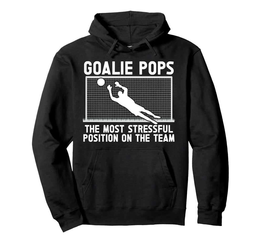 Soccer Goalie Pops Funny Pops Soccer Hoodie - Streetwear Style for Adults