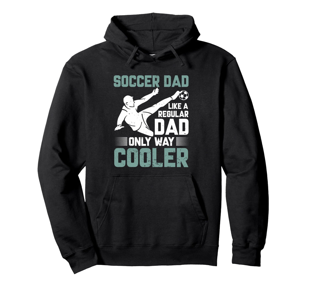 Coaching Soccer Dad Coach Soccer Coach Hoodie - Custom Art Print for Adults