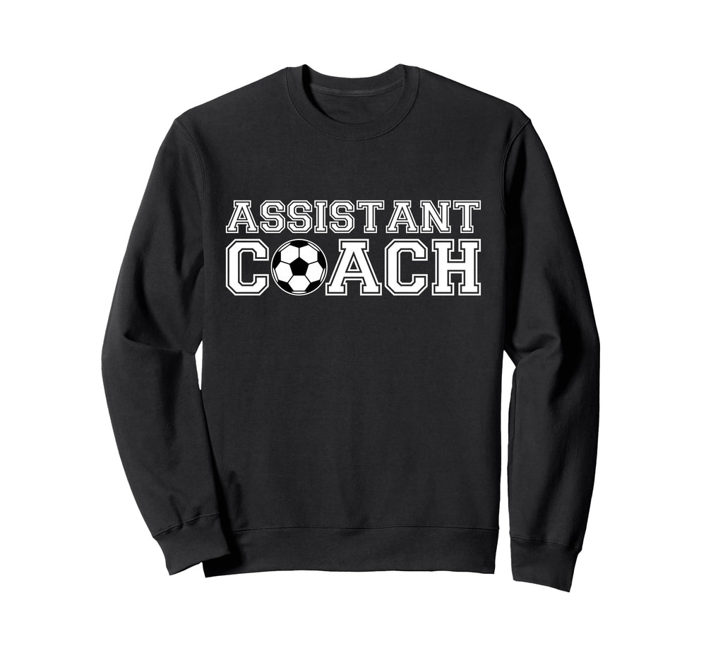 Assistant Soccer Coach Sweatshirt - Custom Art Print for Adults
