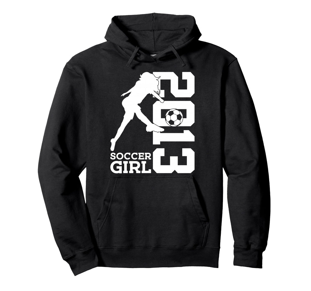 13Th Birthday Soccer 2013 Hoodie - Streetwear Style Unisex