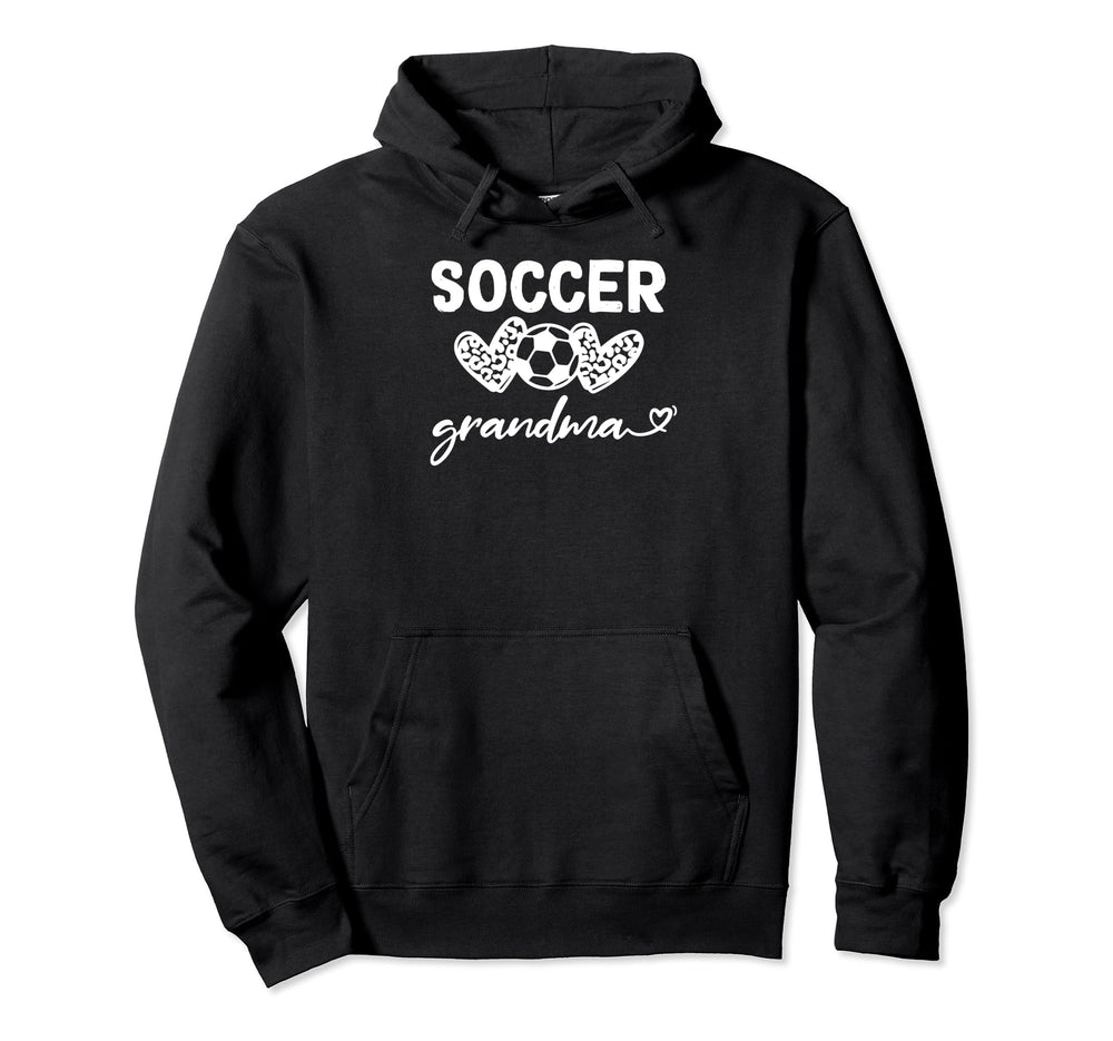 Soccer Grandma Leopard Hoodie - Fun Novelty Design Men Women