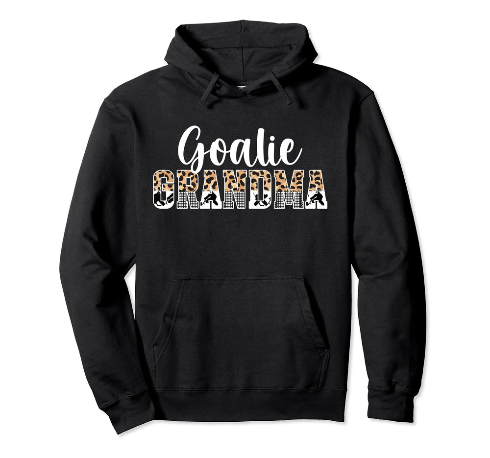 Ice Hockey Goalie Grandma Hockey Hoodie - Aesthetic Graphic for Adults