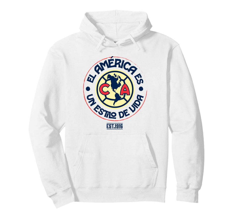 Club America Soccer Is Way Life Hoodie - Minimalist Print Men Women