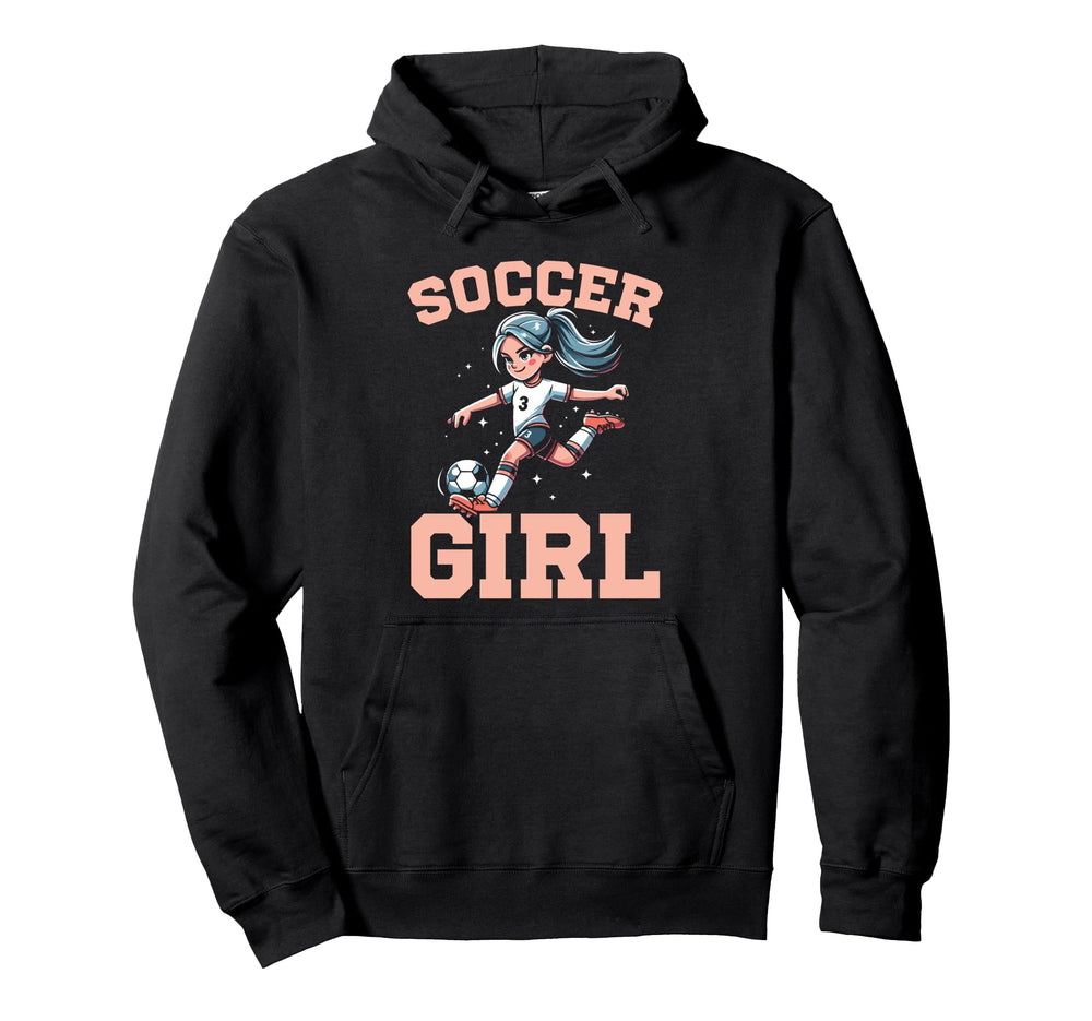 Soccer Kicking Ball Goalie Soccer Hoodie - Streetwear Style Men Women