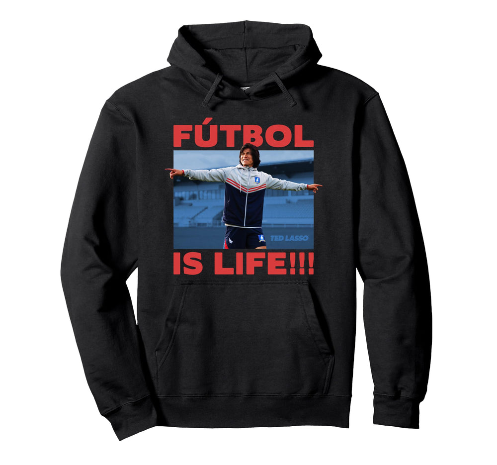 Ted Lasso Dani Rojas Futbol Is Life Hoodie - Novelty Apparel for Adults