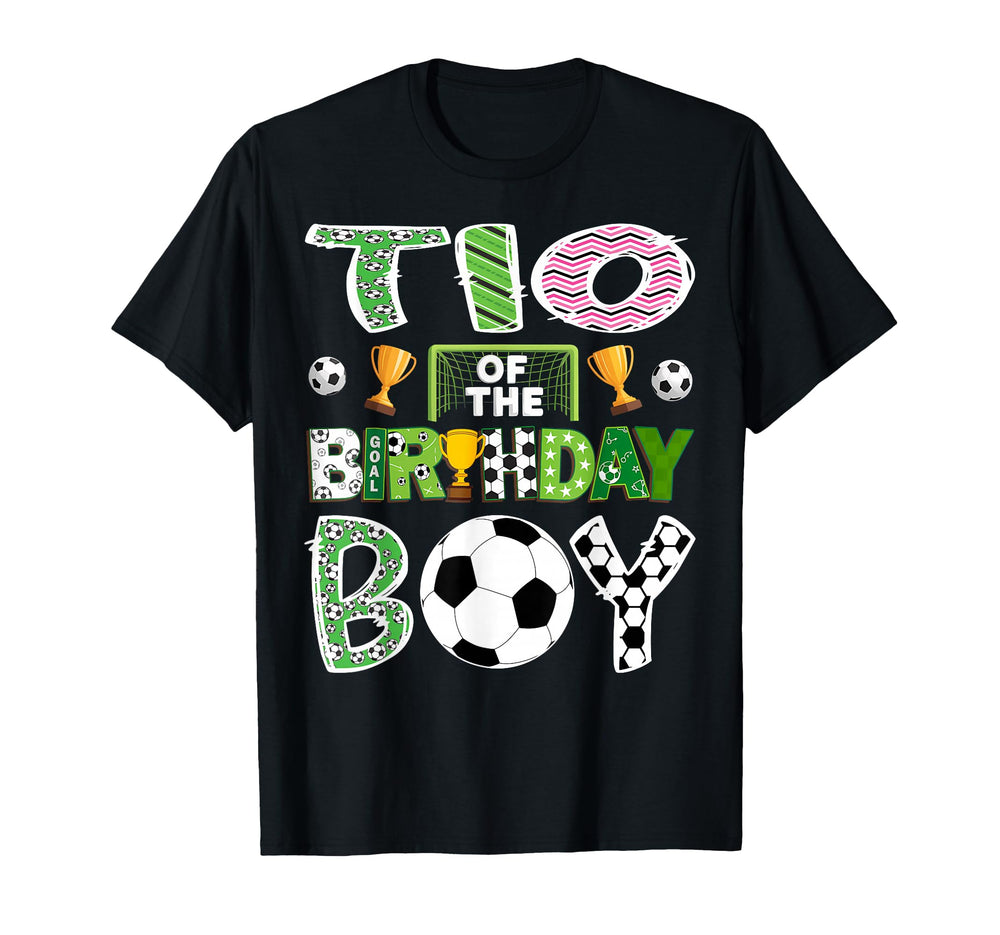 Tio Birthday Soccer Player Game Day T-Shirt - Novelty Apparel for Adults
