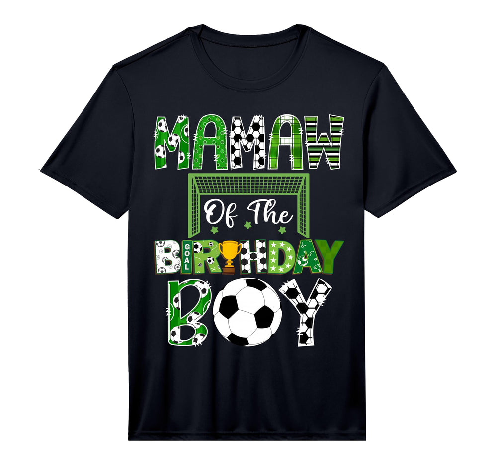 Mamaw Birthday Soccer Lover Game Day T-Shirt - Unique Graphic Men Women