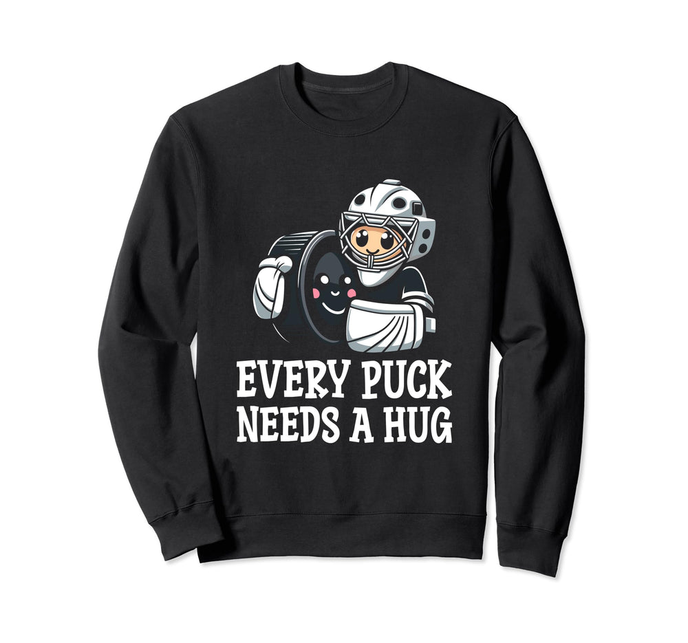 Ice Hockey Goalie Goalkeeper Sweatshirt - Minimalist Print Men Women